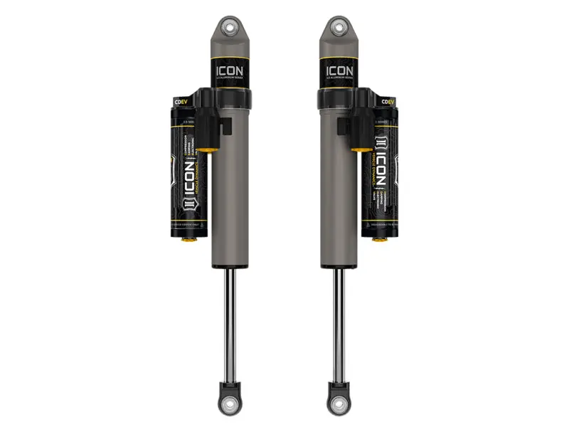 Icon 2.5 Series Rear Shocks For 2017+ Ford F-250/F-350 Super Duty 4Wd (3–6 Inch Lift, Cdev Valve) 1