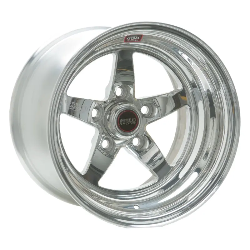 Weld S71 15X7.33 / 5X4.5 Bp / 3.5In. Bs Polished Wheel (Medium Pad) - Non-Beadlock 1