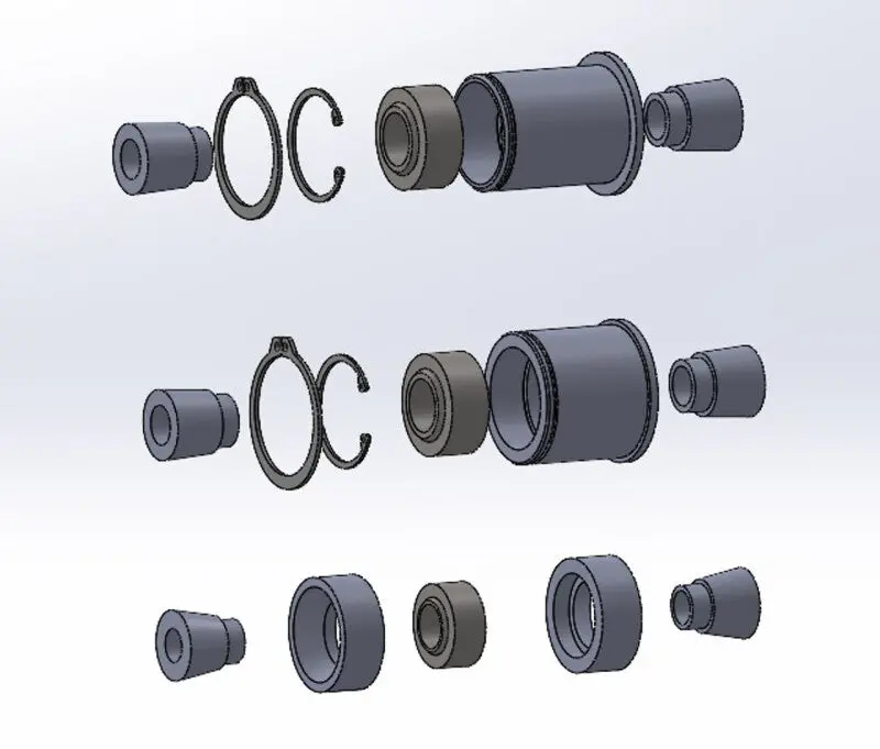 Spl Parts Front Lower Control Arm Bushings For 2016–Present Mazda Mx-5 Miata (Nd Generation) 2