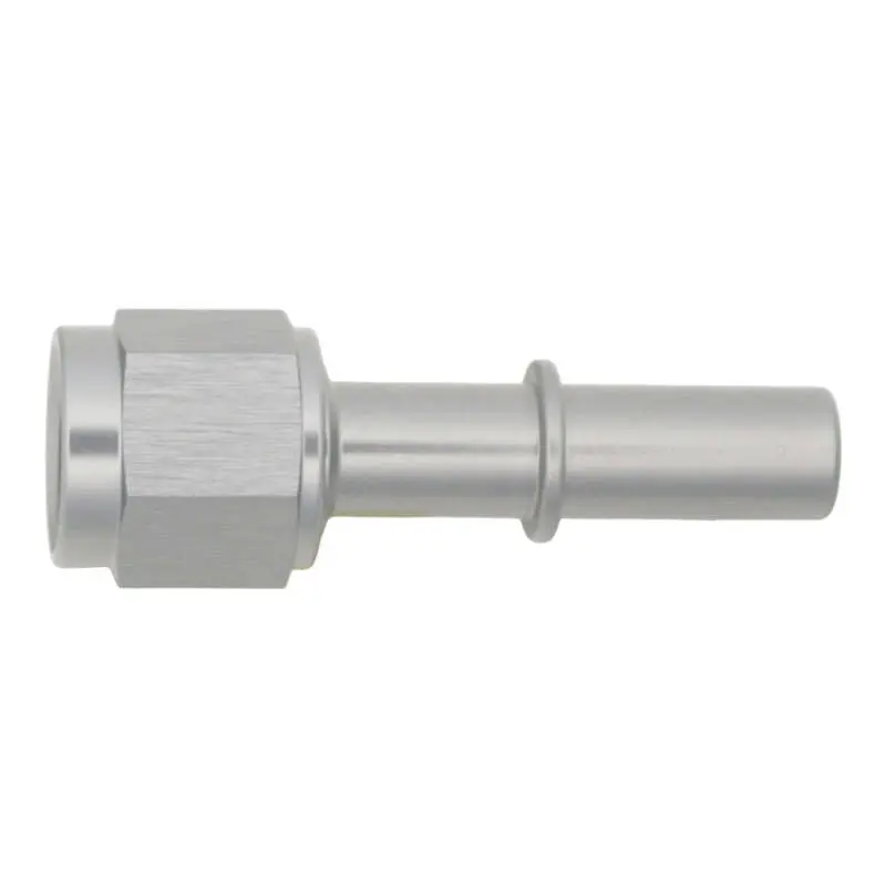 Deatschwerks 6An Female Flare Swivel To 3/8In Male Efi Quick Disconnect - Anodized Dw Titanium 1