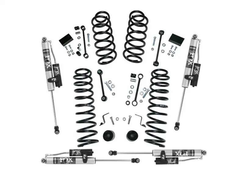 Superlift 2.5-Inch Dual-Rate Coil Lift Kit With Fox 2.0 Reservoir Shocks – 2018–2022 Jeep Wrangler Jl (Excludes Mojave) 1