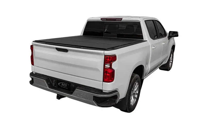 Access Lomax Tri-Fold Truck Bed Cover: Premium Black Urethane, Designed For 2022+ Ford Maverick (4'5" Bed) 1