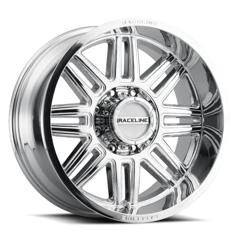 Raceline 948C Chrome Split-Spoke Wheel – 17X8.5 Inches, 5X127 Bolt Pattern, 18Mm Offset, 78.1Mm Center Bore 1