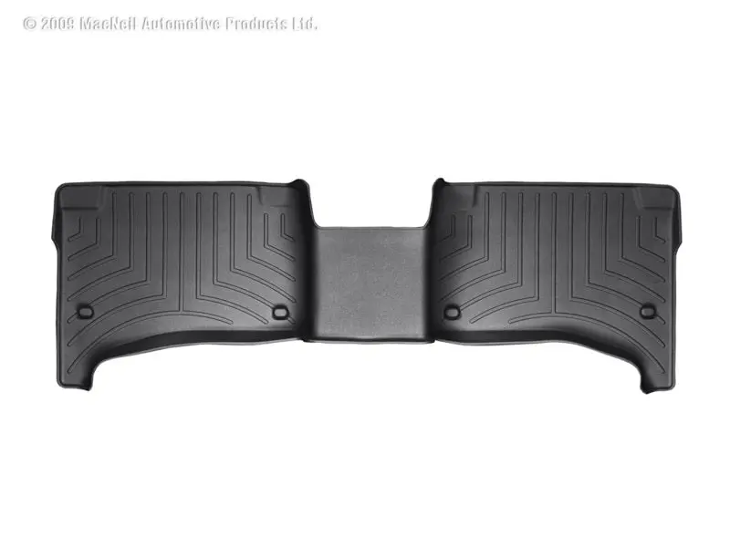 Weathertech 04-10 Porsche Cayenne Rear Floorliner - Black 1