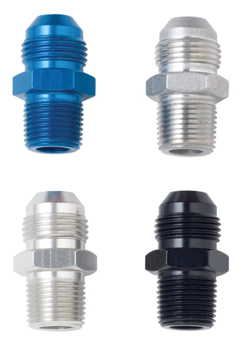 Fragola -6An X 1/4 Nps Transmission Adapter - Black 1