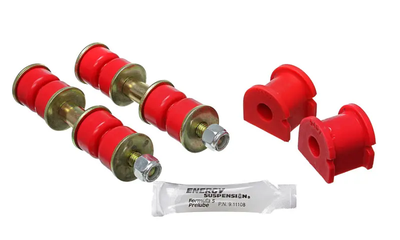 Energy Suspension 13Mm Rear Swaybar Bushing Set - Red 2