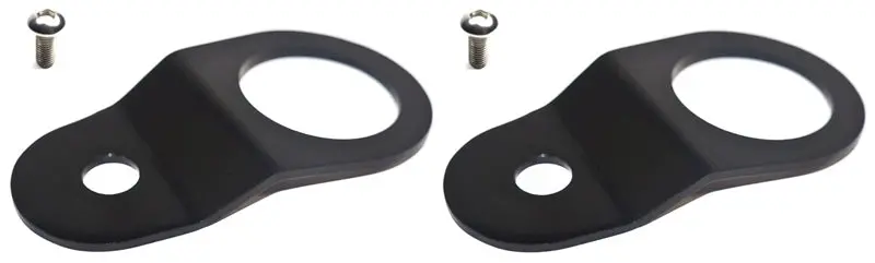 Torque Solution Radiator Mount Combo – Black, Designed For Mitsubishi Lancer Evolution Vii, Viii, And Ix 1