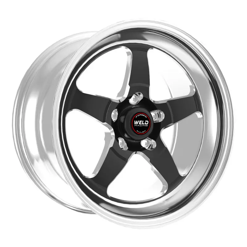 Weld S71 Non-Beadlock Black Wheel – 17X10.5", 5X4.75 Bolt Pattern, 8.8" Backspace, Medium Pad 2