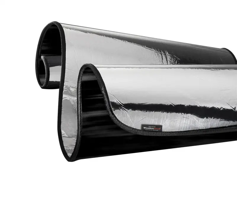 Weathertech Sunshade Kit For 2023–2024 Toyota Sequoia – Full-Vehicle Coverage, Silver/Black Design (Excludes Dashcam Models) 1