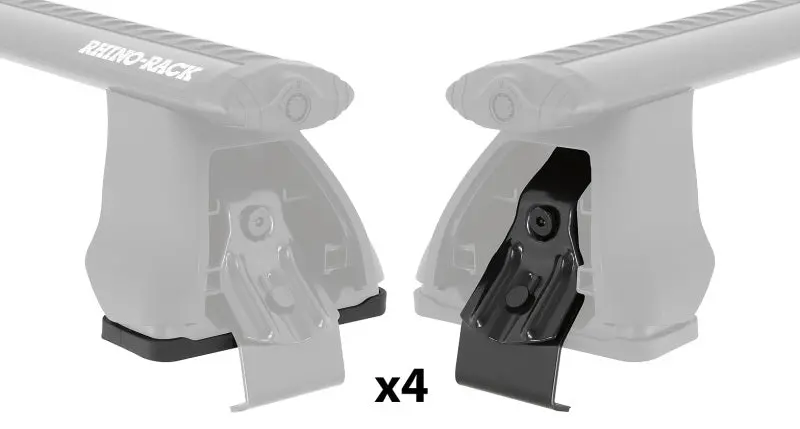 Rhino-Rack 2500 Roof Rack Fitting Kit With 4 Pads And 4 Clamps 1